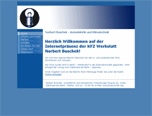Tablet Screenshot of buschek.org